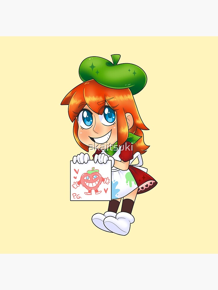 Peppergirl Pizza Tower Throw Pillow - Image 2