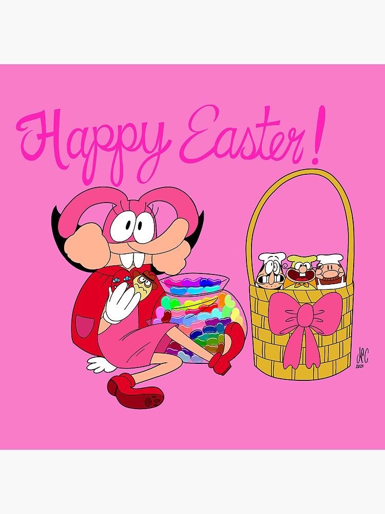 Happy Easter From Noisette Throw Pillow - Image 2