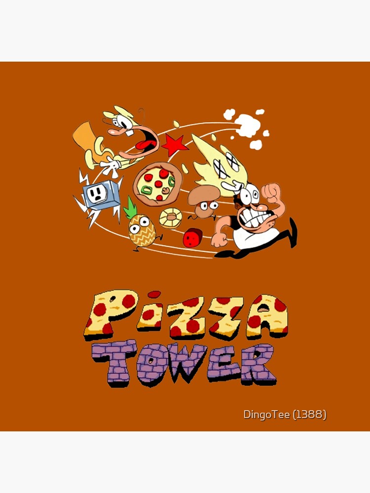 Pizza Tower Peppino Trans Brown Color Throw Pillow - Image 2