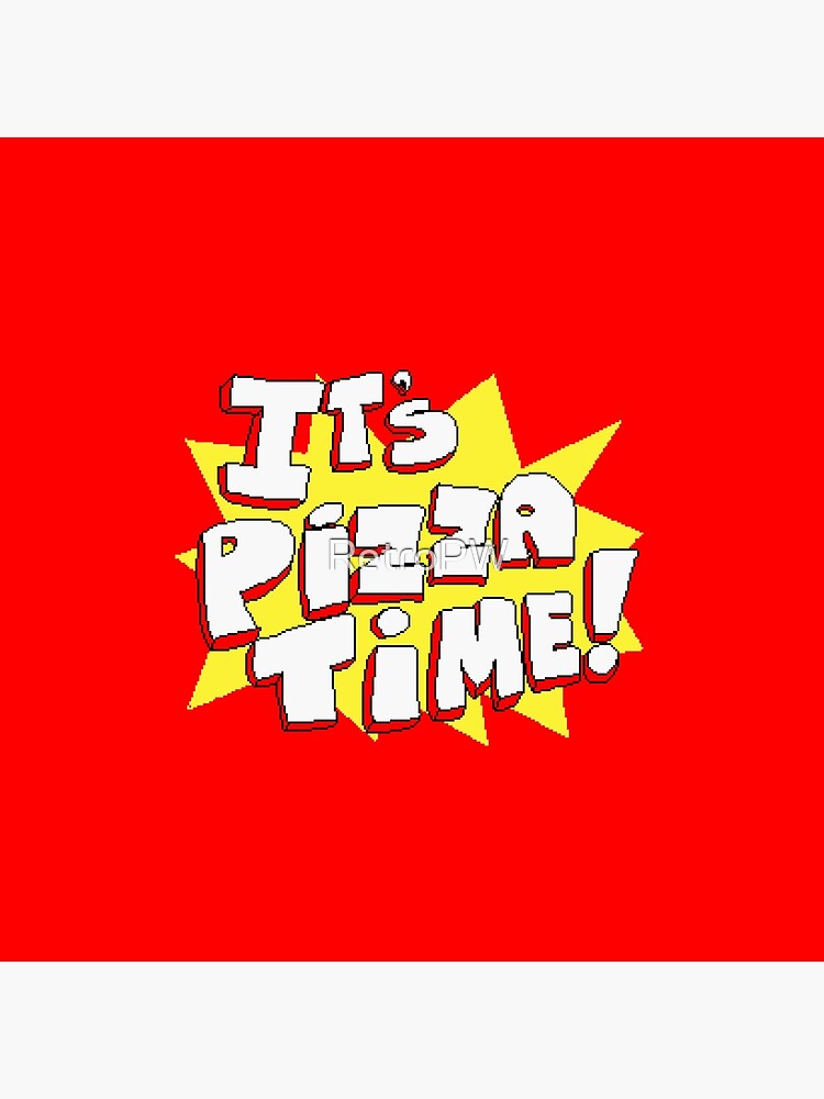 Time For Pizza Throw Pillow - Image 2