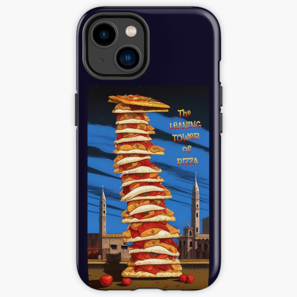 The Leaning Tower Of Pizza 01 Create A Set Iphone Case
