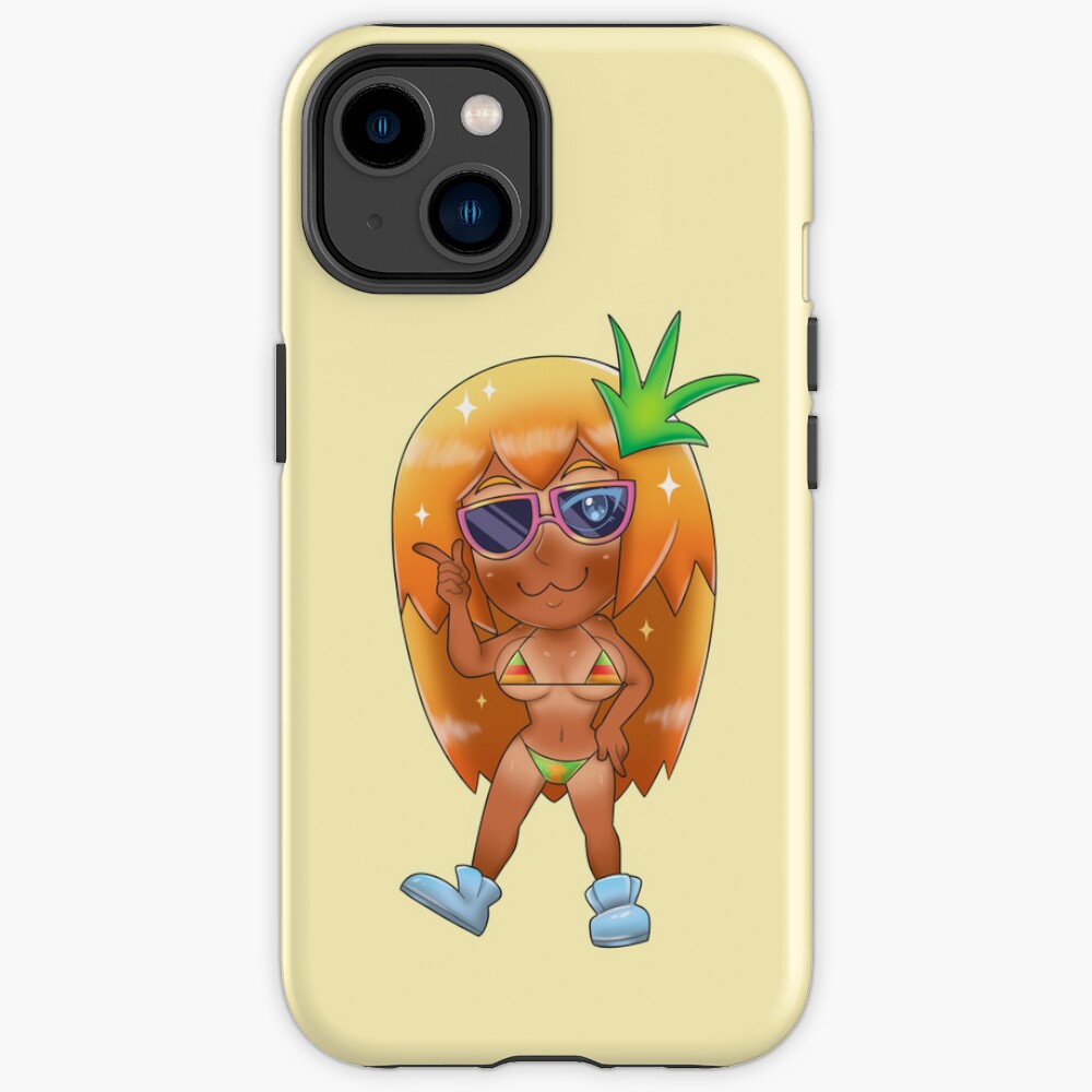 Pineapple Gal Pizza Tower Iphone Case