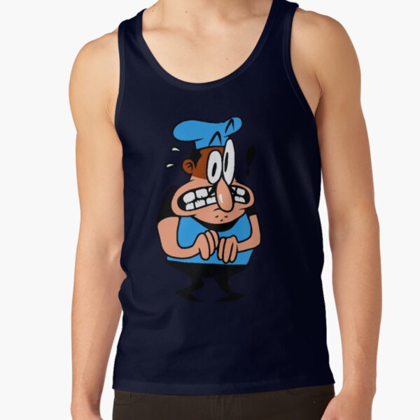 Stressed Peppino Sage 2019 Pizza Tower Tank Top - Image 5