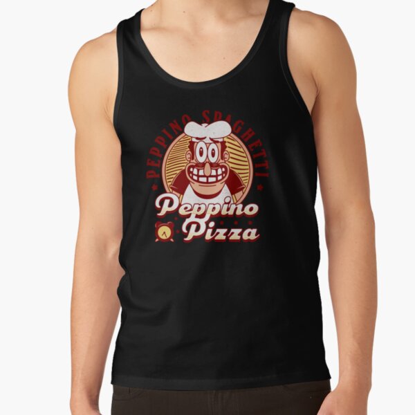 Peppino Pizza Emblem Tank Top - Image 2