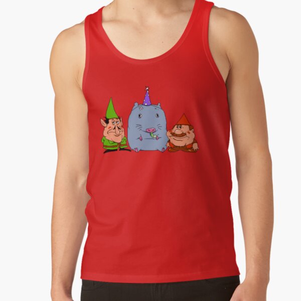 Lario Pizza Tower Gnome Forest Meme Tank Top - Image 4