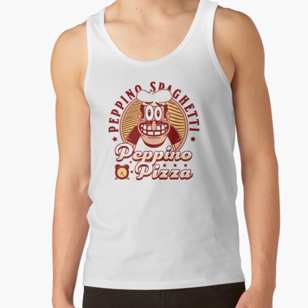 Peppino Pizza Emblem Tank Top