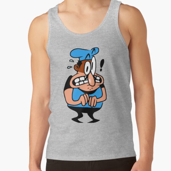 Stressed Peppino Sage 2019 Pizza Tower Tank Top - Image 3