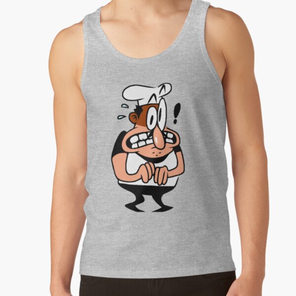Stressed Peppino Pizza Tower Tank Top