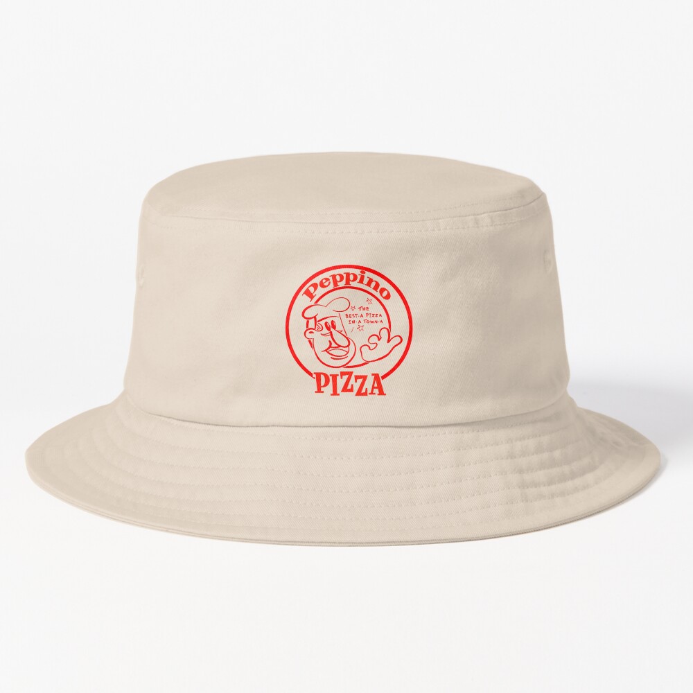 Peppino Pizza The Best A Pizza In A Town A Bucket Hat