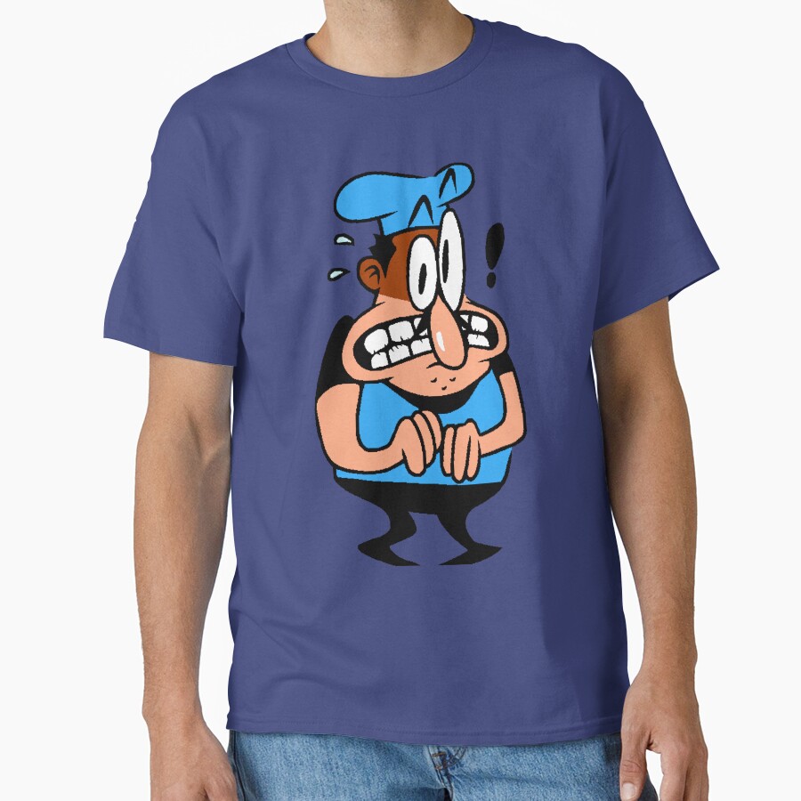 Stressed Peppino Sage 2019 Pizza Tower T-shirt - Image 4