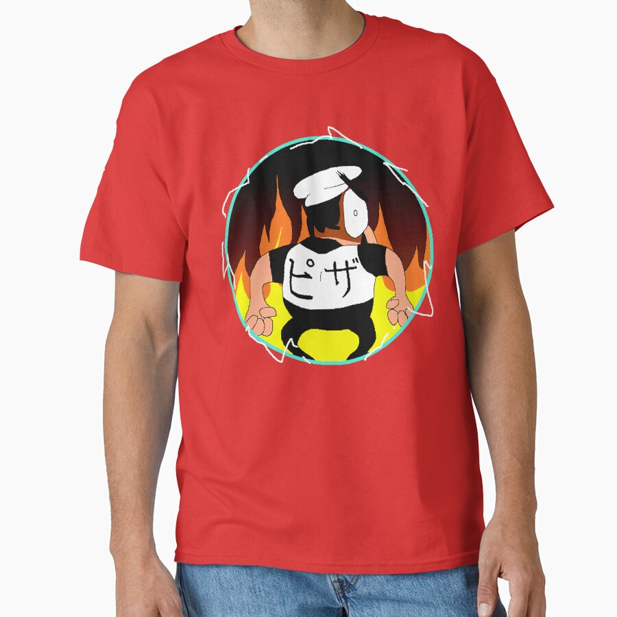 Messatsu Pizza Tower Peppino Fire T-shirt - Image 5