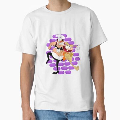 ssrcoclassic teemens 02fafafaca443f4786frontproduct squarex1000 35 - Pizza Tower Merch