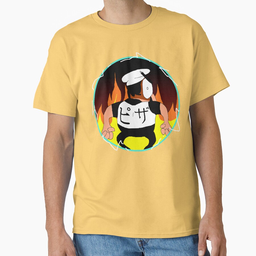 Messatsu Pizza Tower Peppino Fire T-shirt - Image 6