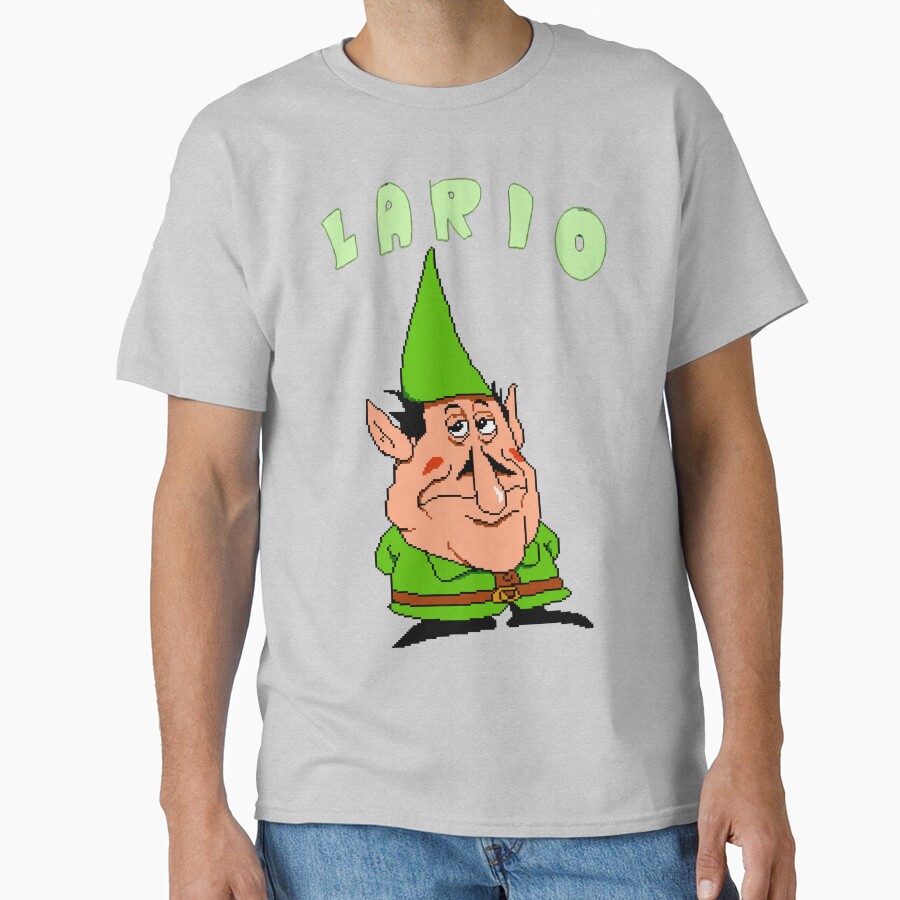 Lario Pizza Tower Meme T-shirt - Image 3