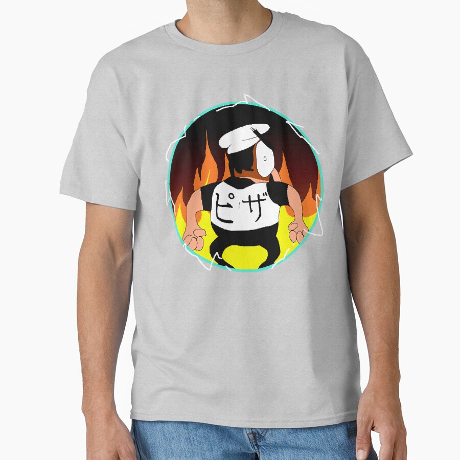 Messatsu Pizza Tower Peppino Fire T-shirt - Image 3