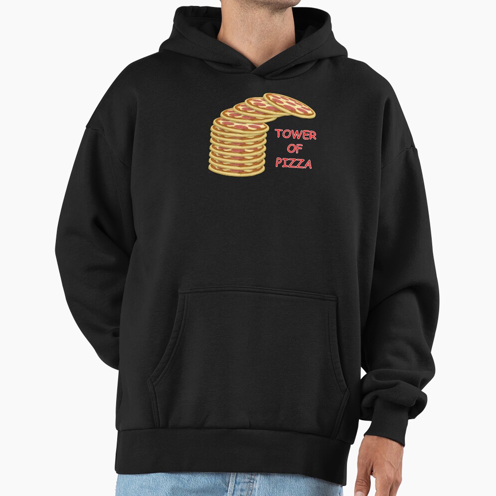 Tower Of Pizza Hoodie