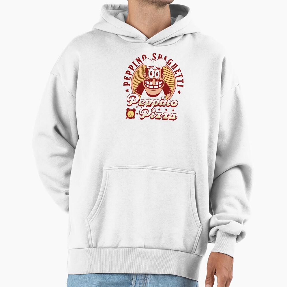 Peppino Pizza Emblem Hoodie