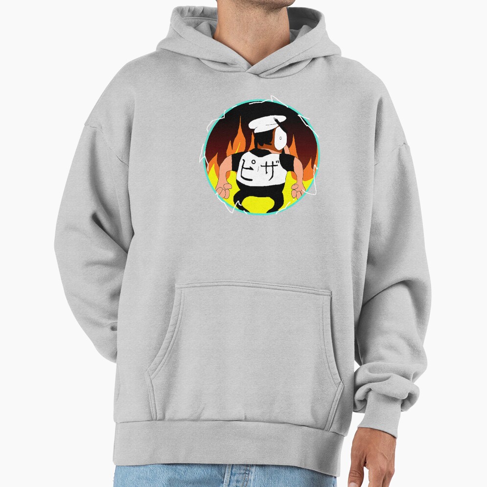 Messatsu Pizza Tower Peppino Fire Hoodie - Image 4