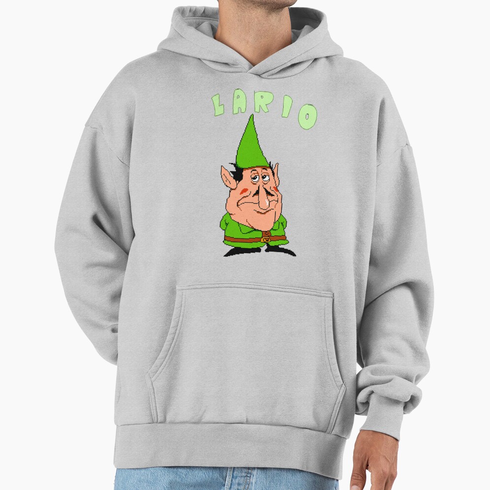Lario Pizza Tower Meme Green Hoodie - Image 4