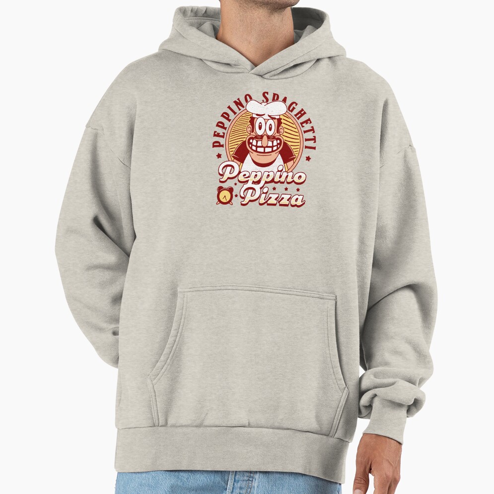 Peppino Pizza Emblem Hoodie - Image 3