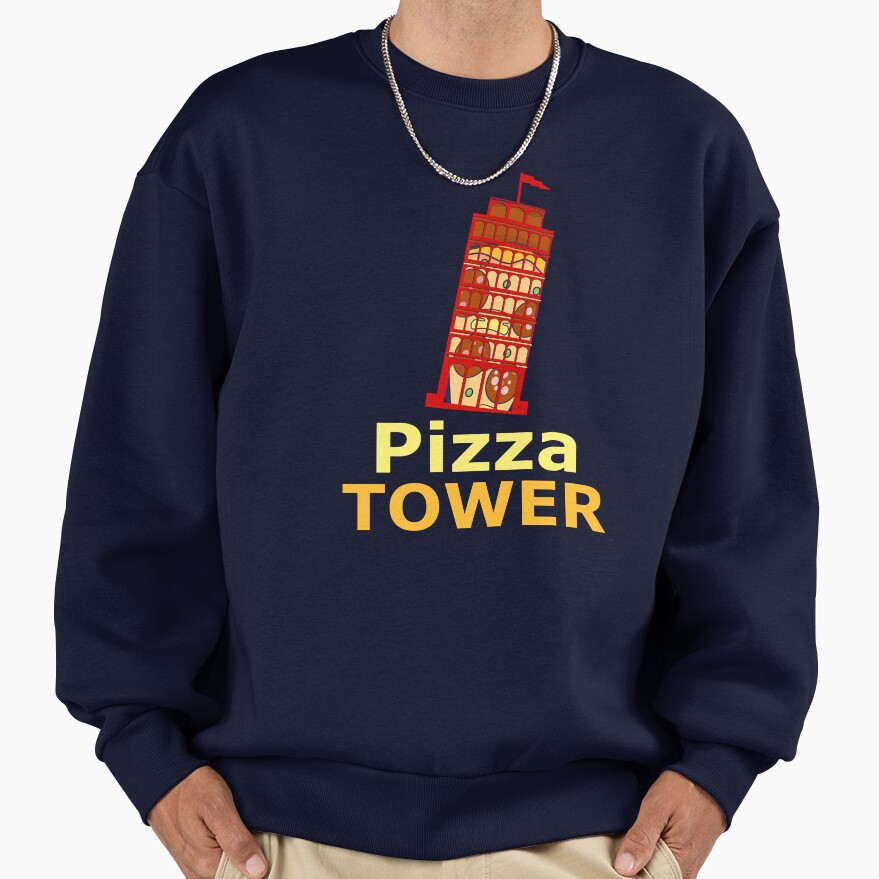 Pizza Tower New Design Sweatshirt - Image 5