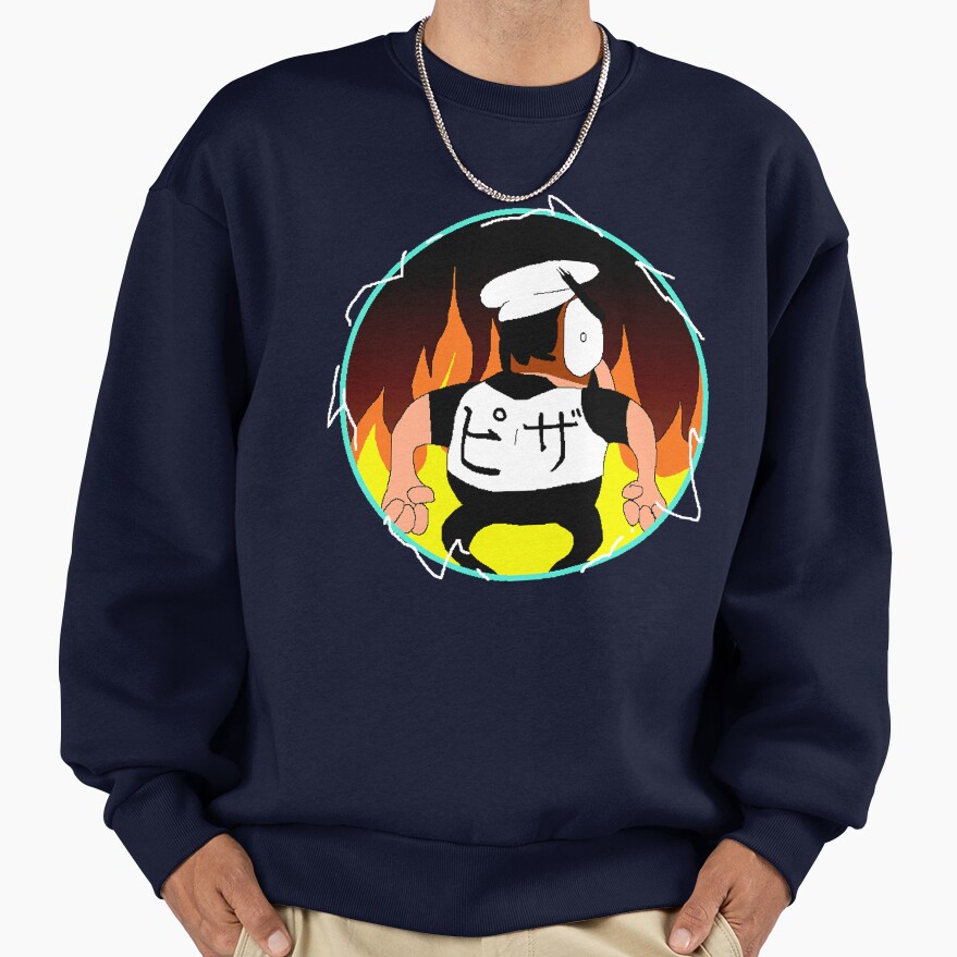 Messatsu Pizza Tower Peppino Fire Sweatshirt - Image 5