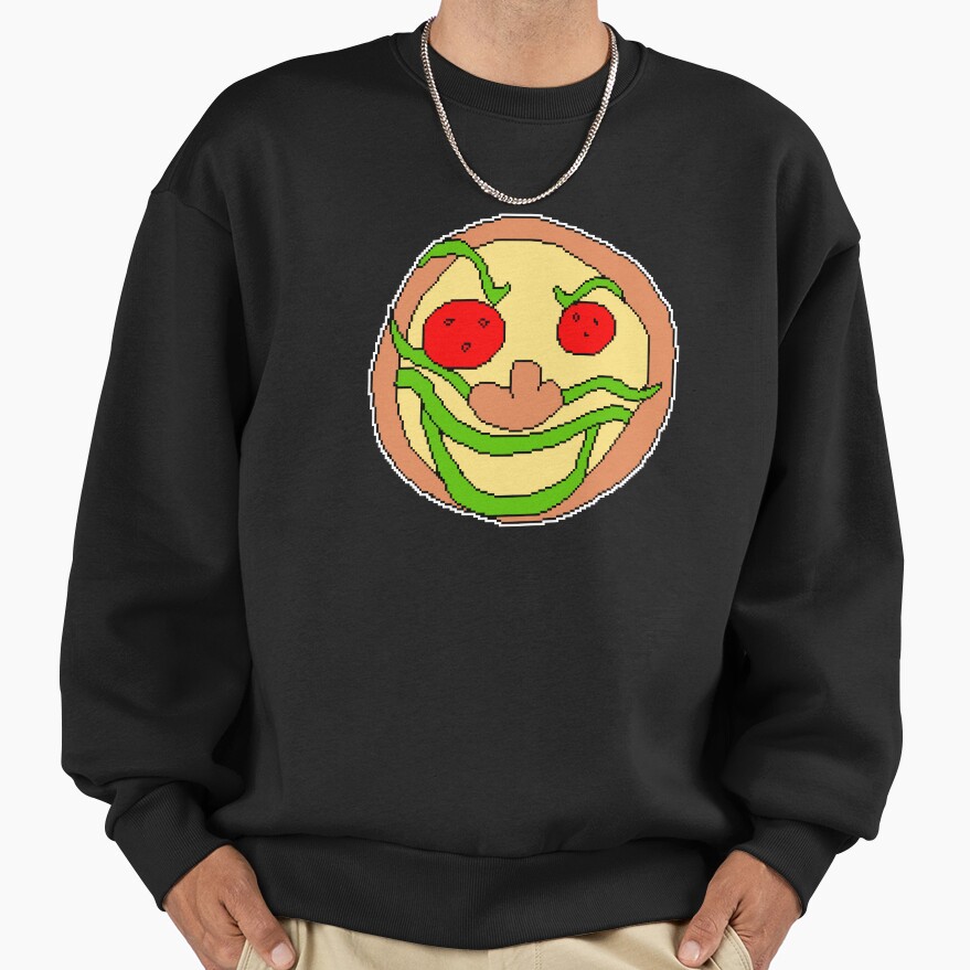Pizzaface Smile Sweatshirt - Image 2