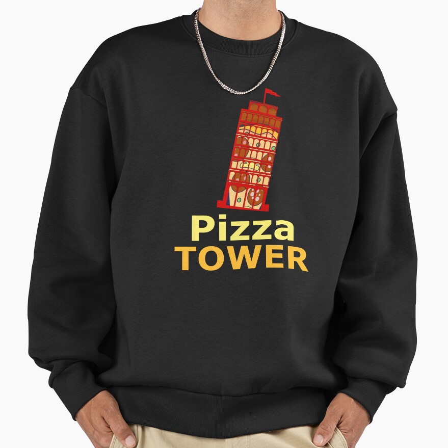 Pizza Tower New Design Sweatshirt - Image 3