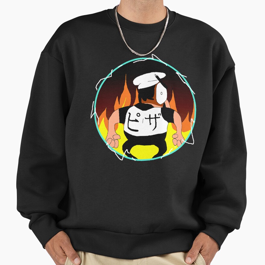 Messatsu Pizza Tower Peppino Fire Sweatshirt - Image 2