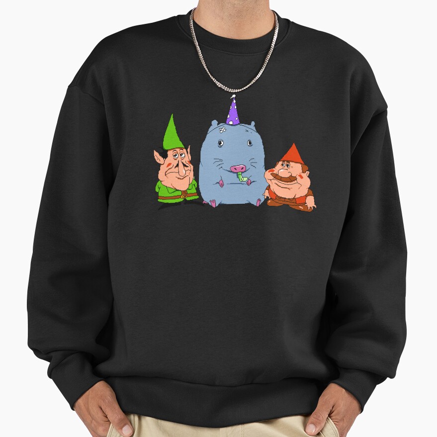 Lario Pizza Tower Gnome Forest Meme Sweatshirt - Image 2