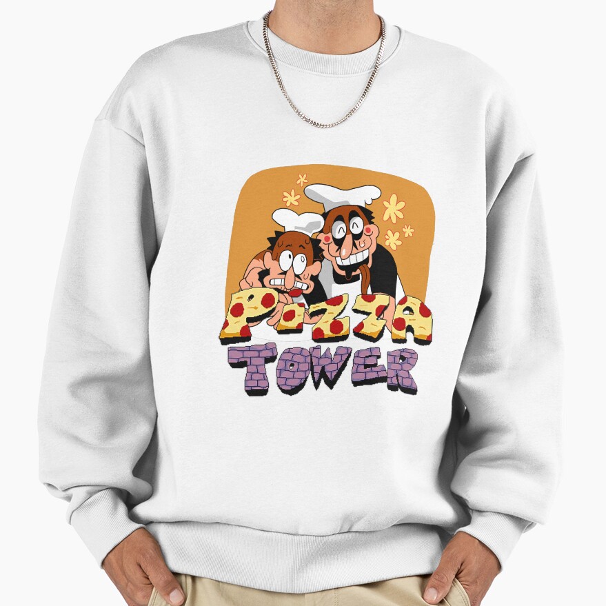 Pizza Tower Graphic Art Sweatshirt