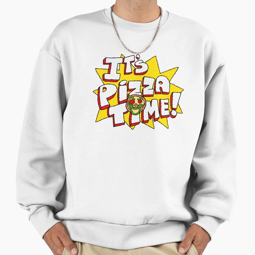 Pizza Time V2 Sweatshirt - Image 2