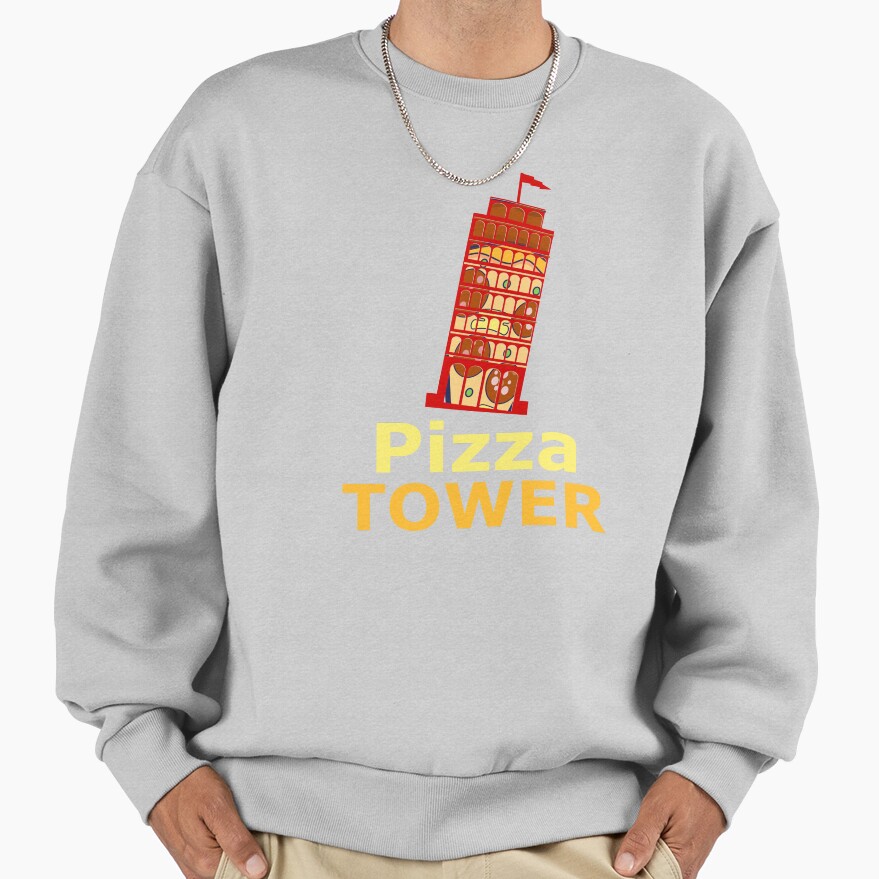 Pizza Tower New Design Sweatshirt - Image 4