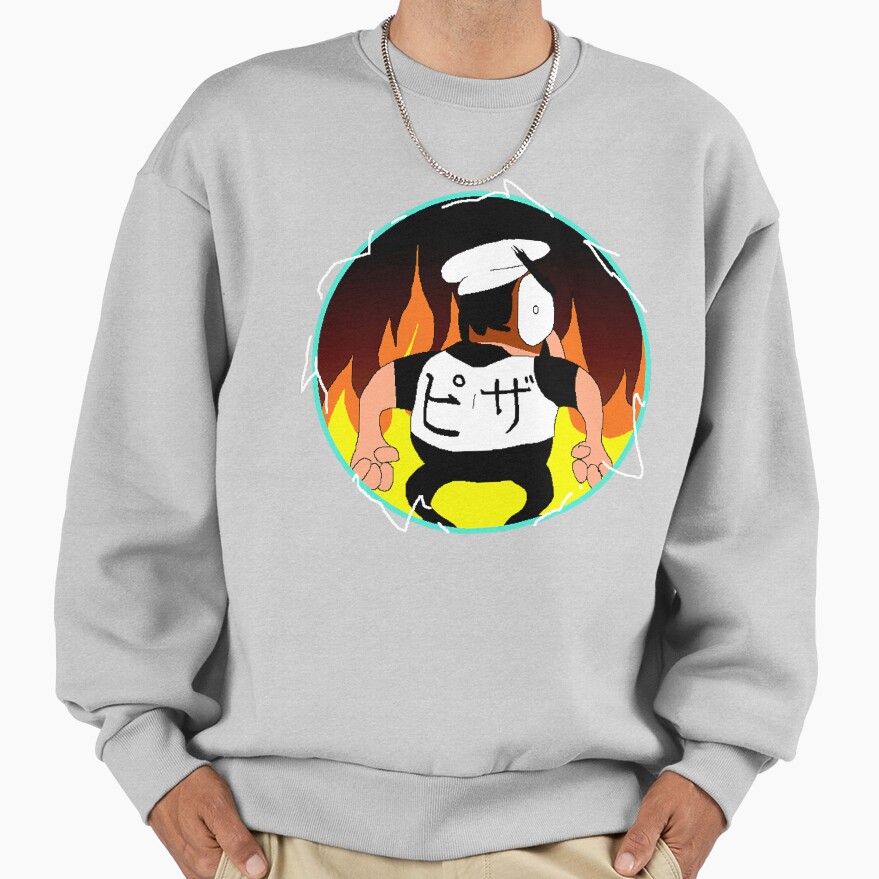 Messatsu Pizza Tower Peppino Fire Sweatshirt - Image 4