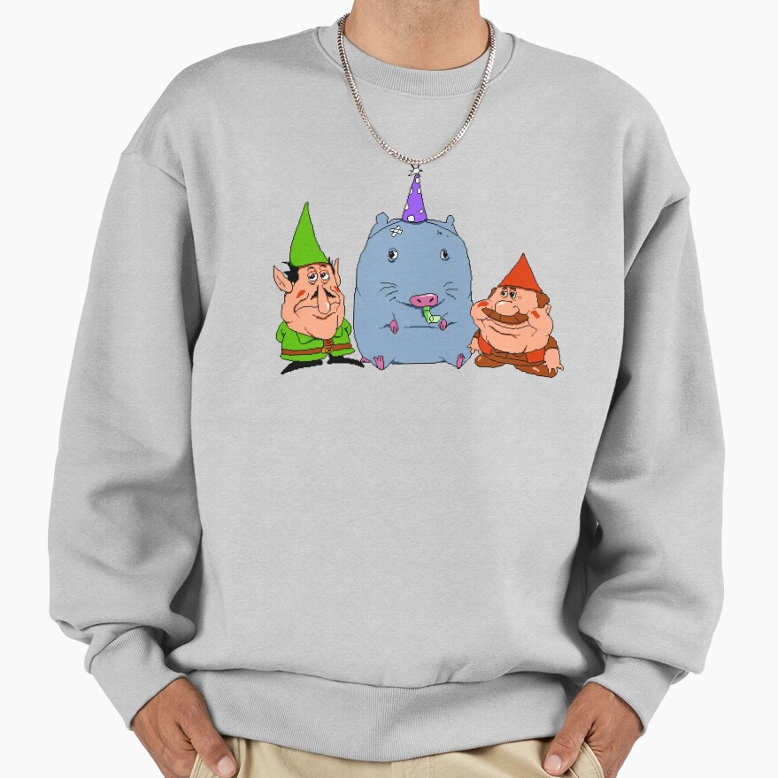 Lario Pizza Tower Gnome Forest Meme Sweatshirt - Image 4