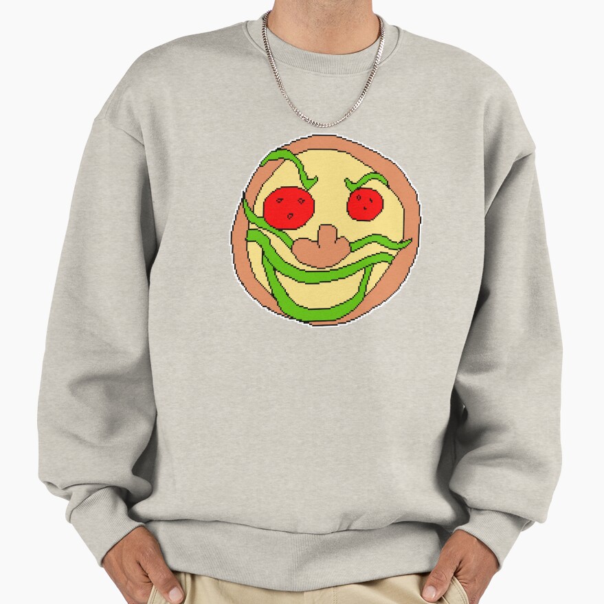 Pizzaface Smile Sweatshirt - Image 3