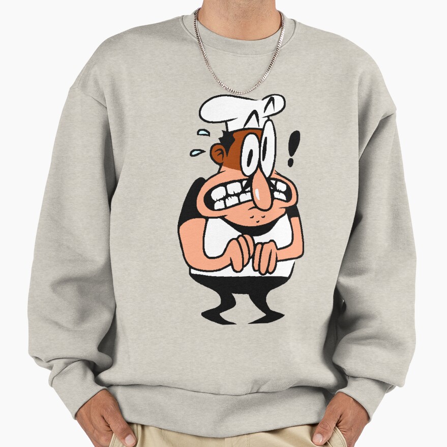 Stressed Peppino Pizza Tower Sweatshirt - Image 3
