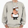 ssrcooversized sweatshirtmens 01oatmeal heatherfrontsquare productx1000 7 - Pizza Tower Merch