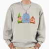 ssrcooversized sweatshirtmens 01oatmeal heatherfrontsquare productx1000 8 - Pizza Tower Merch