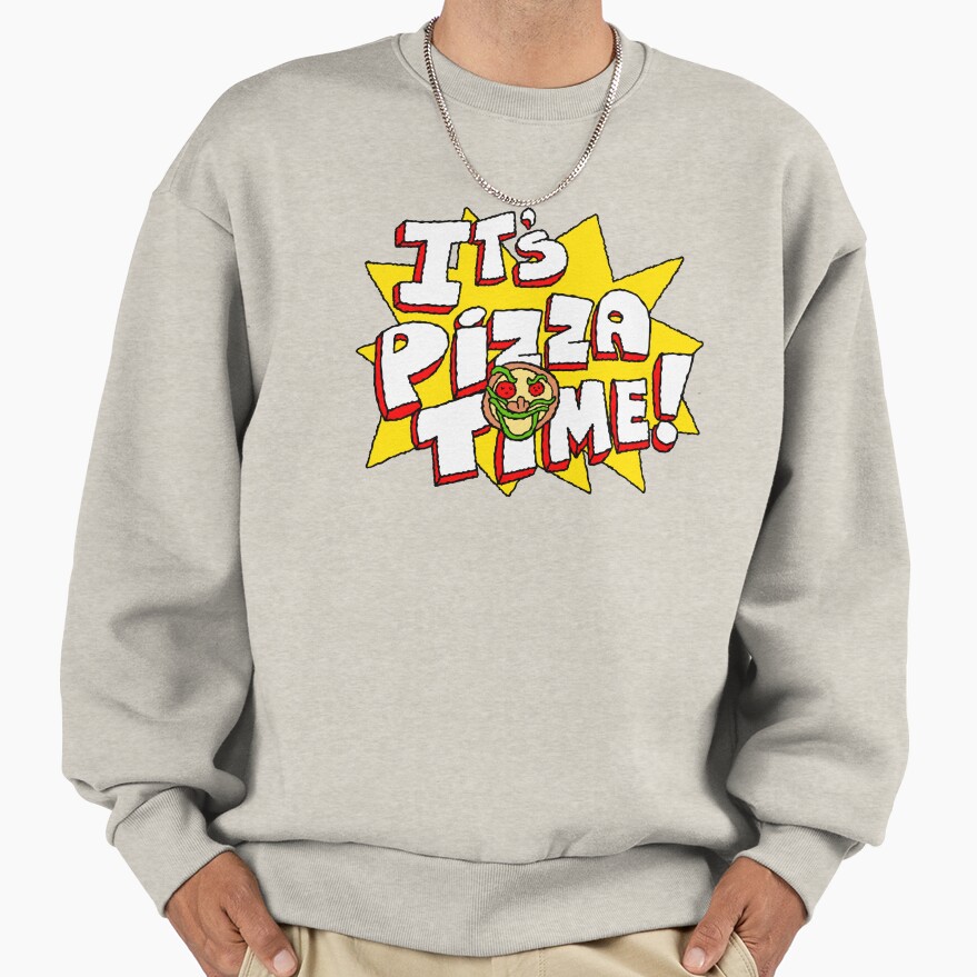 Pizza Time V2 Sweatshirt - Image 4