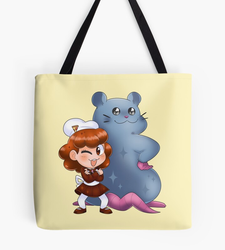 Gustava And Renga Pizza Tower Tote Bag