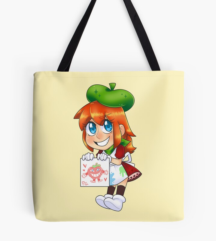 Peppergirl Pizza Tower Tote Bag