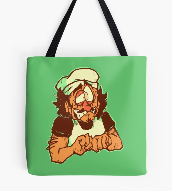 Peppino Pizza Tower Tote Bag