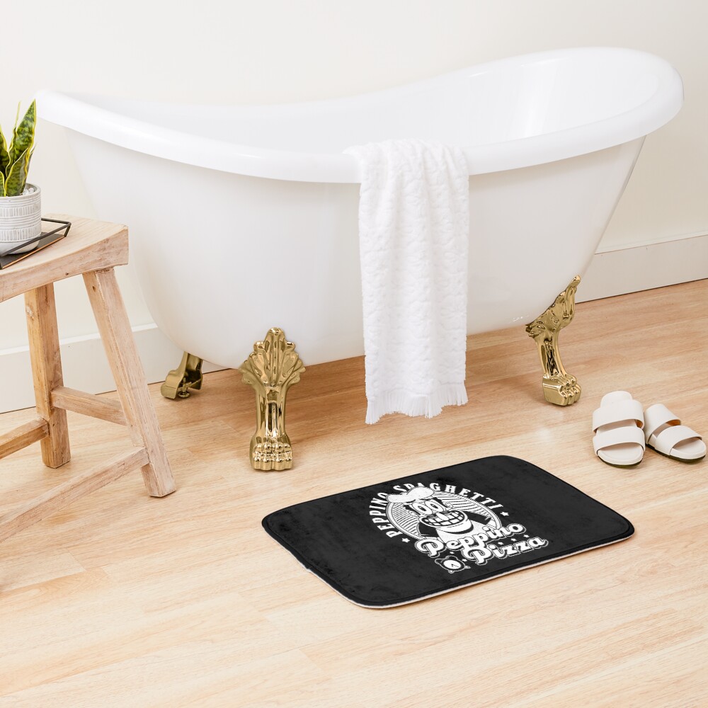 Peppino Pizza Crest Bath Mat - Image 2