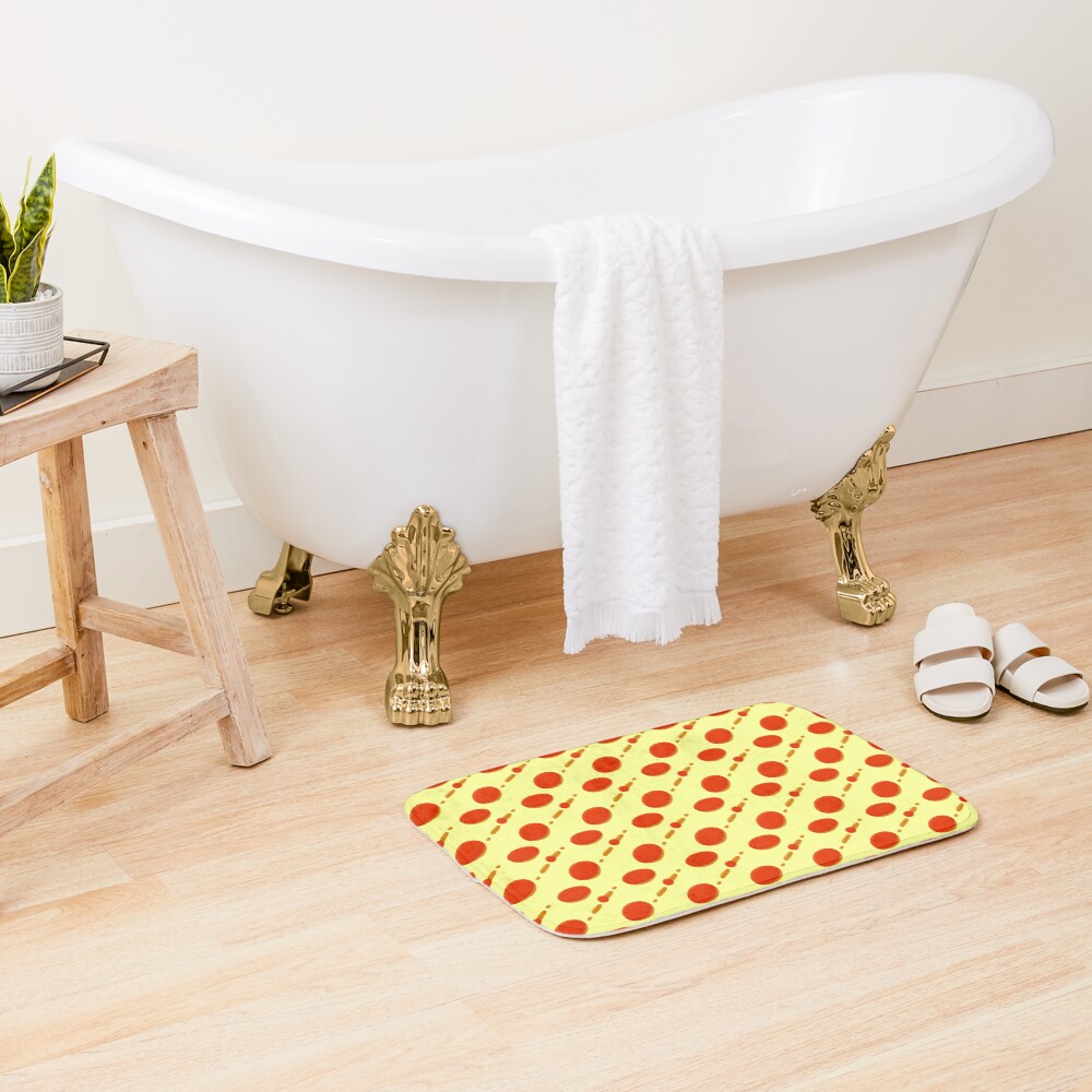Pizza Man Bath Mat - Image 2