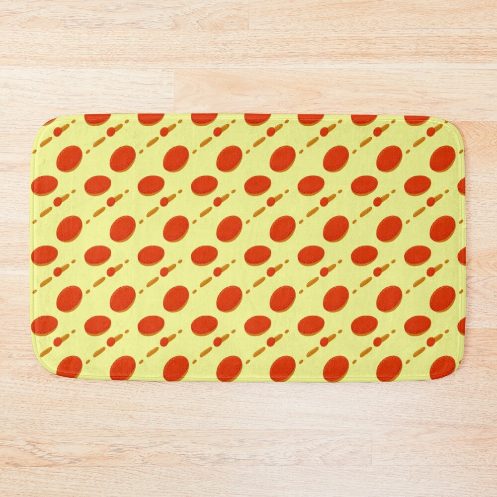 Pizza Man Bath Mat