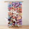 urshower curtain closedsquare1000x1000.1 15 - Pizza Tower Merch