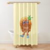 urshower curtain closedsquare1000x1000.1 19 - Pizza Tower Merch
