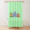 urshower curtain closedsquare1000x1000.1 20 - Pizza Tower Merch