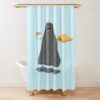urshower curtain closedsquare1000x1000.1 22 - Pizza Tower Merch